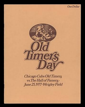 PGM OTD 1977 Chicago Cubs